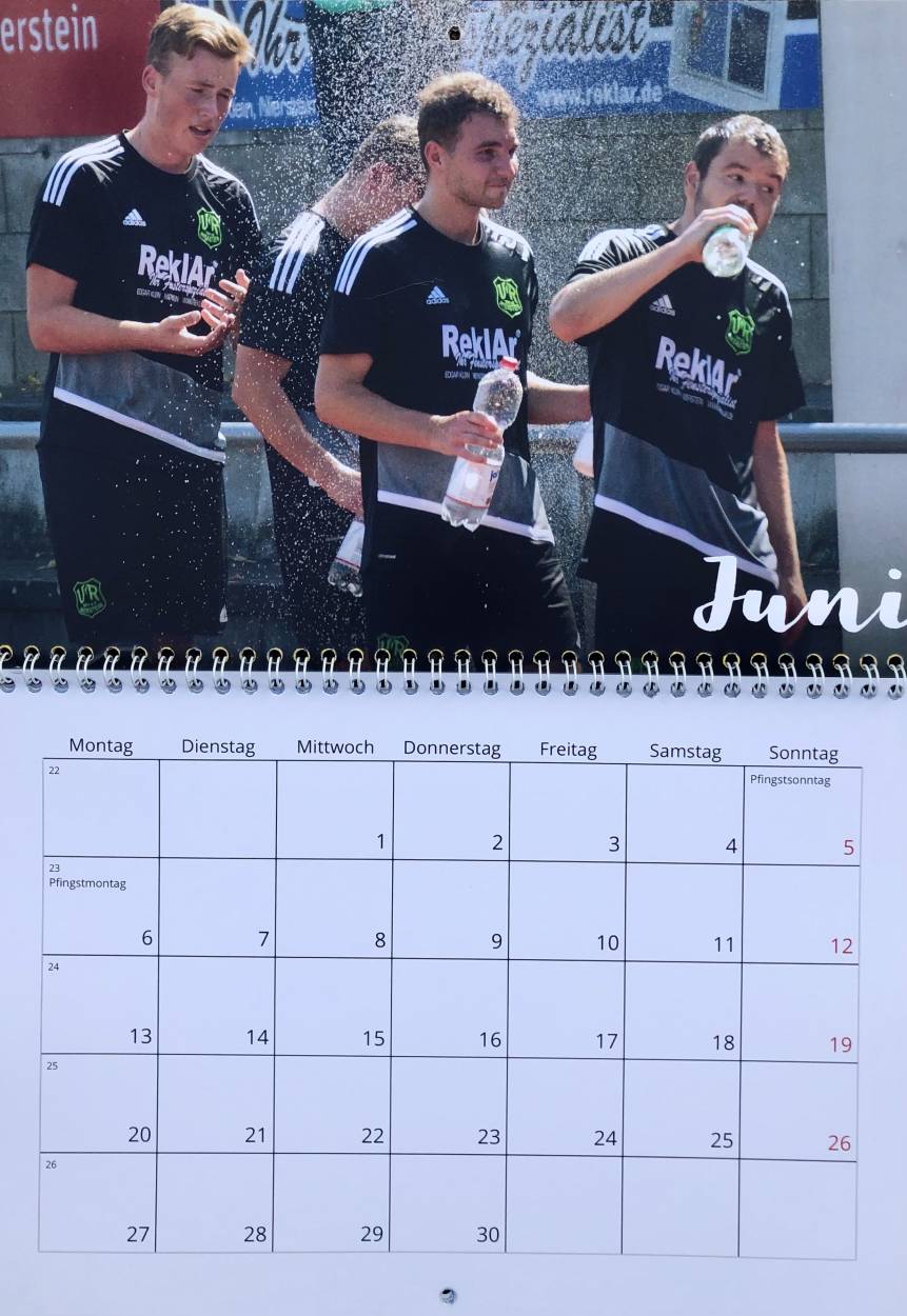 VfR Nierstein – Jubiläumskalender 2022