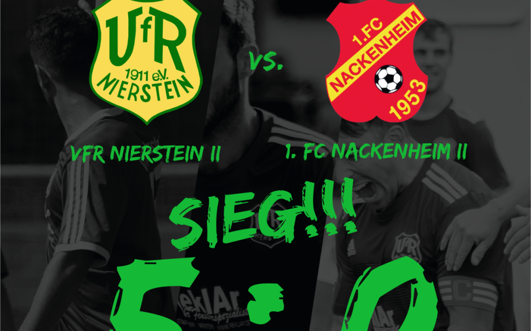 VfR Nierstein II gewinnt Topspiel gegen Nackenheim