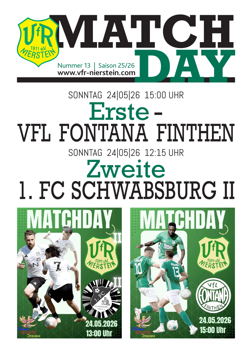 Matchday - Ausgabe 13 (2025_26) Matchday - Ausgabe 06 (2025_26)